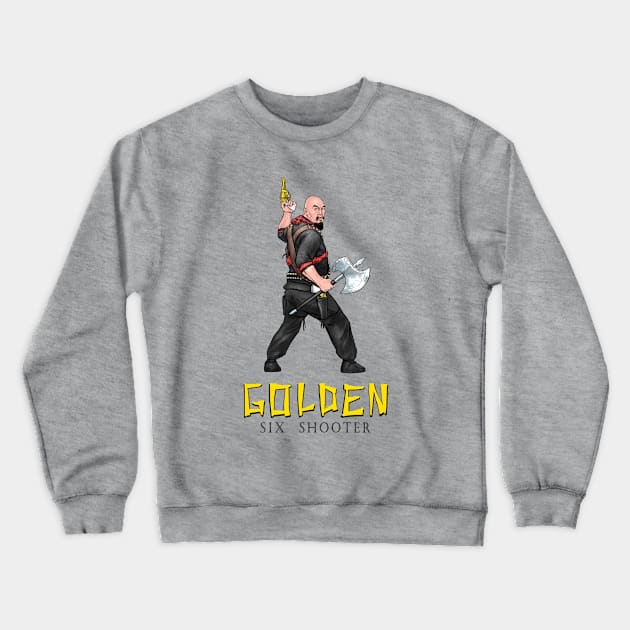 Golden Pistols Crewneck Sweatshirt by PreservedDragons